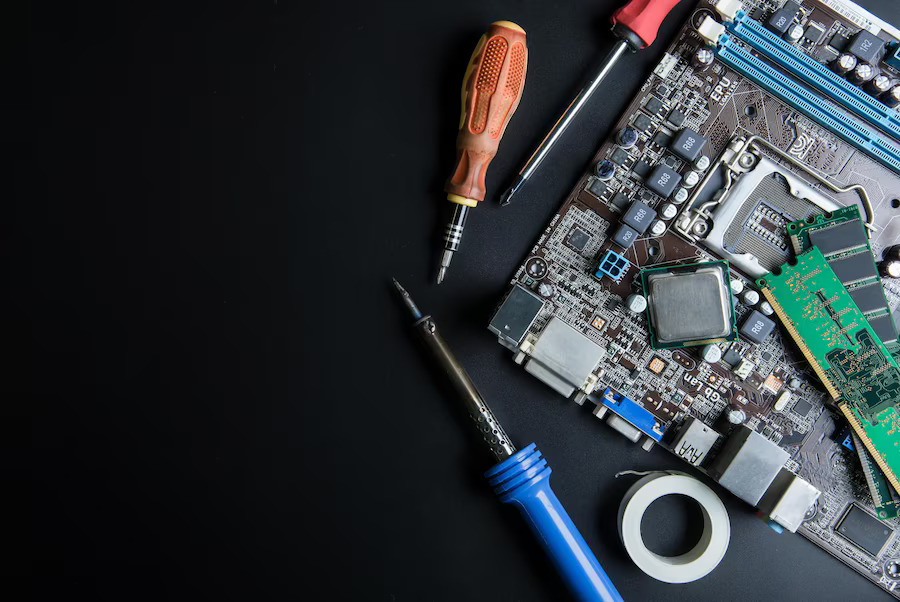 Laptop Screen with Code 1